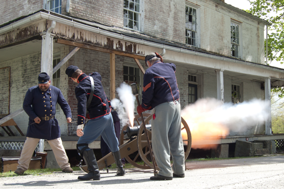 Imboden Raid Reenactment